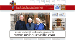 Desktop Screenshot of bournvilleparishchurch.org.uk